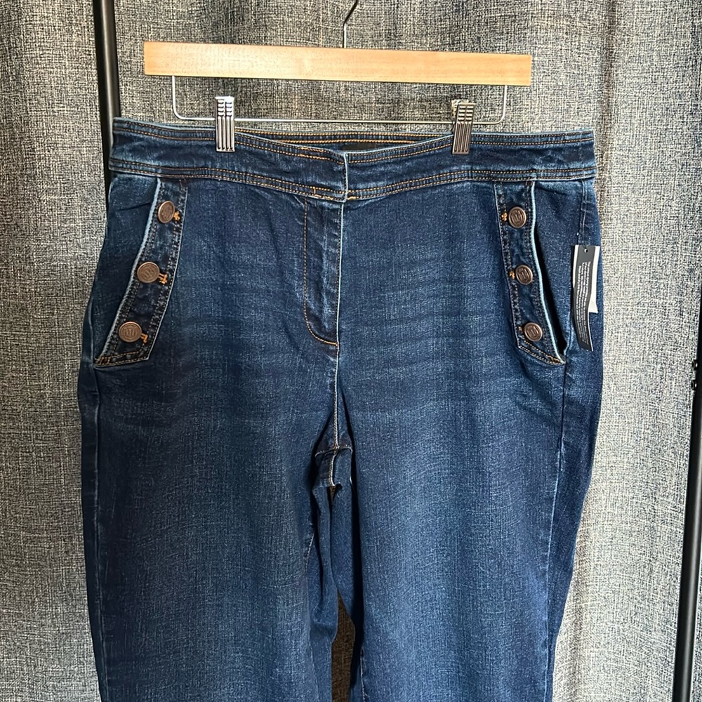 Talbots Wide Leg Jean